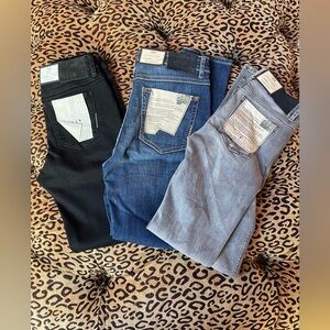Neuw Women's Skinny Jeans in Black, Blue, and Gray